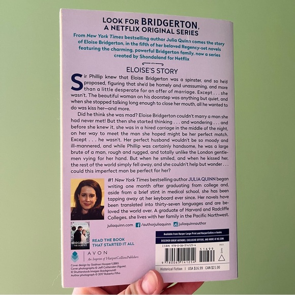 📚 4/25$ 📚 Bridgerton book by julia quinn - Picture 2 of 10